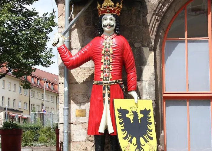 & Kunsthaus Panorama Mit Balkon Apartament *