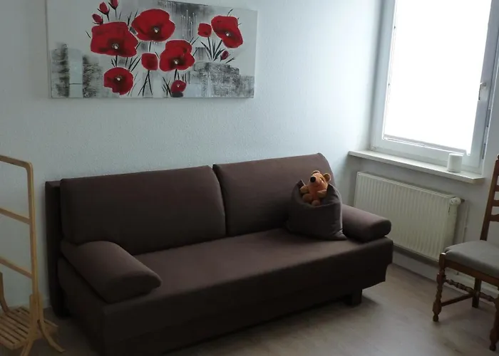 & Kunsthaus Panorama Mit Balkon Apartament *